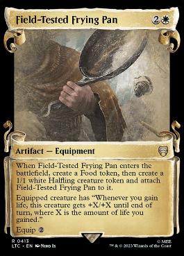 【ENG】【Foil】■ショーケース■《百戦錬磨のフライパン/Field-Tested Frying Pan》[LTC]