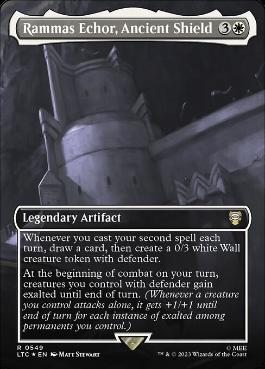 【ENG】【Foil】■サージ■《Rammas Echor, Ancient Shield》[LTC]