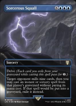 【ENG】【Foil】■サージ■《Sorcerous Squall》[LTC]