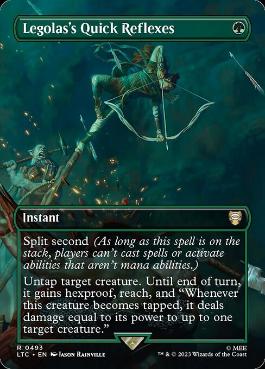 【ENG】【Foil】■ボーダーレス■《Legolas's Quick Reflexes》[LTC]