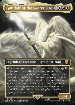 【ENG】【Foil】■サージ■《Gandalf of the Secret Fire》[LTC]