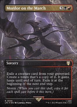 【ENG】【Foil】■サージ■《Mordor on the March》[LTC]