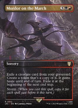【ENG】【Foil】■ボーダーレス■《Mordor on the March》[LTC]
