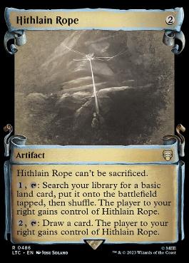 【ENG】【Foil】■ショーケース■《ヒスラインの綱/Hithlain Rope》[LTC]
