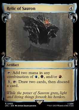 【ENG】【Foil】■ショーケース■《サウロンの遺物/Relic of Sauron》[LTC]