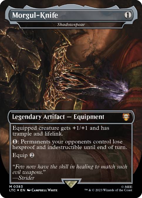【ENG】【Foil】《影槍/Shadowspear》[LTC]