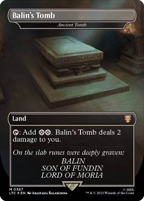【ENG】【Foil】■サージ■《古えの墳墓/Ancient Tomb》[LTC]
