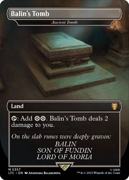 【ENG】【Foil】《古えの墳墓/Ancient Tomb》[LTC]