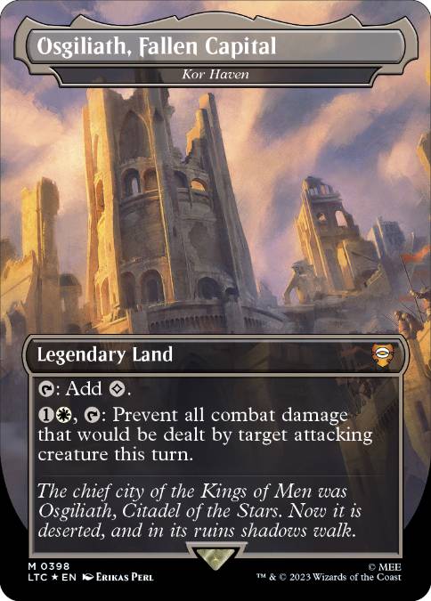 【ENG】【Foil】《コーの安息所/Kor Haven》[LTC]