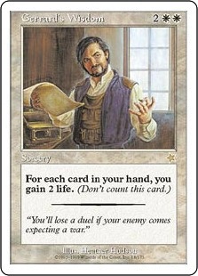 【ENG】《ジェラードの知恵/Gerrard's Wisdom》[S99]