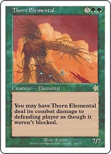【ENG】《茨の精霊/Thorn Elemental》[S99]