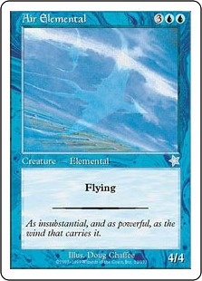 【ENG】《大気の精霊/Air Elemental》[S99]