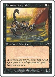【ENG】《ダクムーアの蠍/Dakmor Scorpion》[S99]