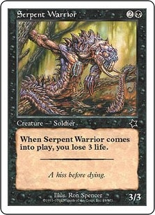 【ENG】《蛇人間の戦士/Serpent Warrior》[S99]