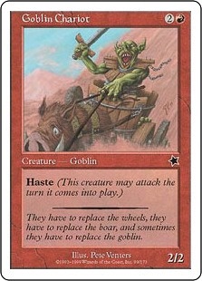 【ENG】《ゴブリンの戦車/Goblin Chariot》[S99]