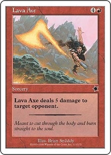 【ENG】《溶岩の斧/Lava Axe》[S99]