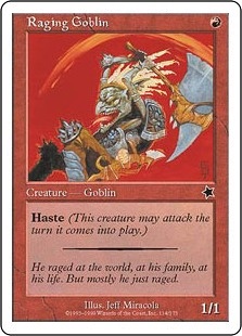 【ENG】《怒り狂うゴブリン/Raging Goblin》[S99]