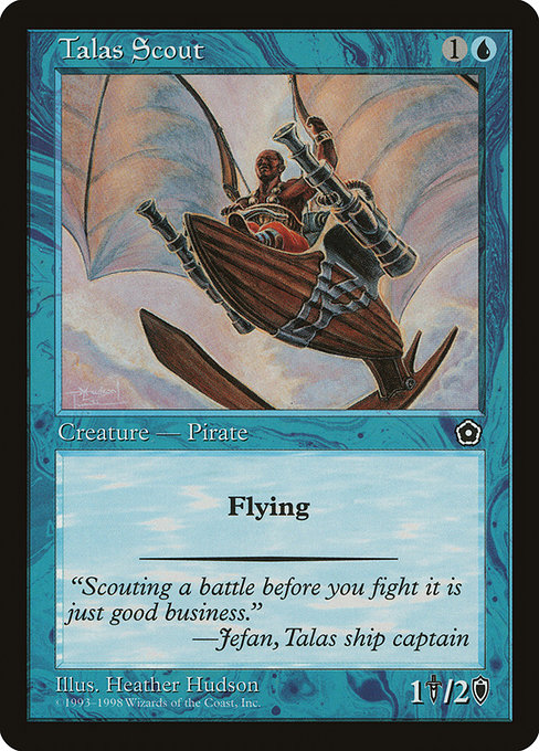 【ENG】《タラスの斥候/Talas Scout》[PO2]