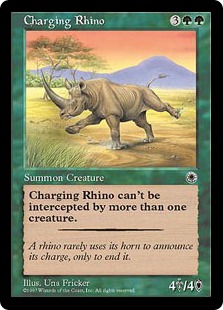 【ENG】《突進するサイ/Charging Rhino》[POR]