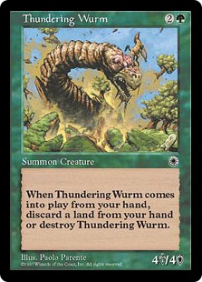 【ENG】《轟きのワーム/Thundering Wurm》[POR]