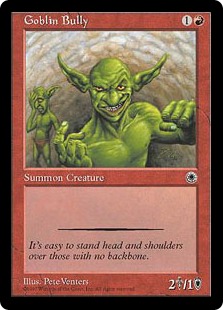 【ENG】《ごろつきゴブリン/Goblin Bully》[POR]