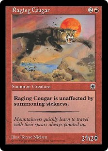 【ENG】《怒り狂うクーガー/Raging Cougar》[POR]