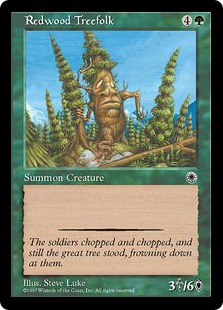 【ENG】《レッドウッド・ツリーフォーク/Redwood Treefolk》[POR]