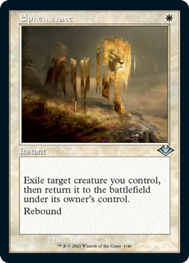 【ENG】【Foil】■旧枠■《儚い存在/Ephemerate》[MH1]