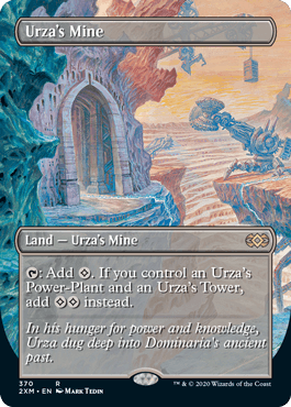【ENG】【Foil】■ボーダーレス■《ウルザの鉱山/Urza's Mine》[2XM]
