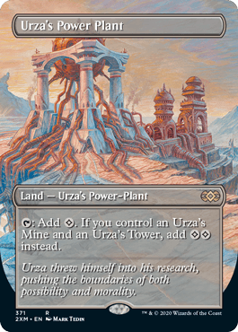 【ENG】【Foil】■ボーダーレス■《ウルザの魔力炉/Urza's Power Plant》[2XM]