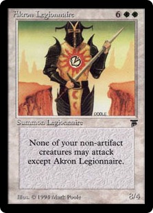 【ENG】《アクロンの軍団兵/Akron Legionnaire》[LEG]