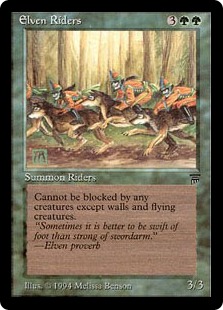 【ENG】《エルフの騎手/Elven Riders》[LEG]
