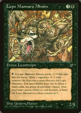 【ITA】《Lesser Werewolf》[LEG]