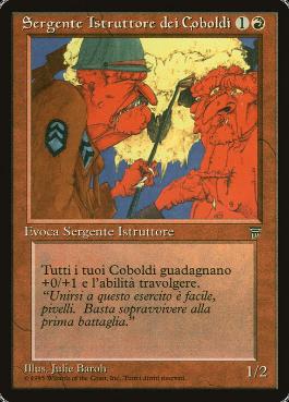 【ITA】《Kobold Drill Sergeant》[LEG]