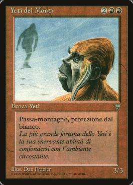 【ITA】《山イエティ/Mountain Yeti》[LEG]