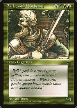【ITA】《Barktooth Warbeard》[LEG]