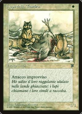 【ITA】《ツンドラ狼/Tundra Wolves》[LEG]