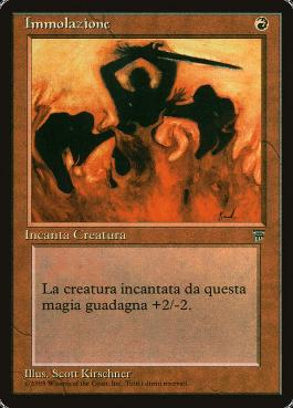 【ITA】《炎の供犠/Immolation》[LEG]