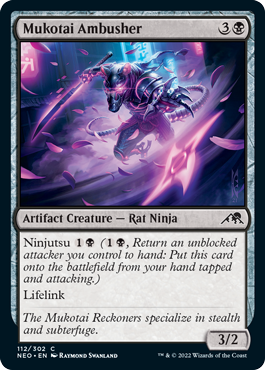 【ENG】【Foil】《無孤勢団の伏兵/Mukotai Ambusher》[NEO]