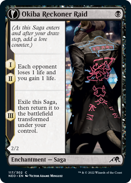 【ENG】【Foil】《大牙勢団の襲撃/Okiba Reckoner Raid》[NEO]