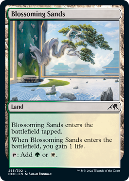 【ENG】【Foil】《花咲く砂地/Blossoming Sands》[NEO]