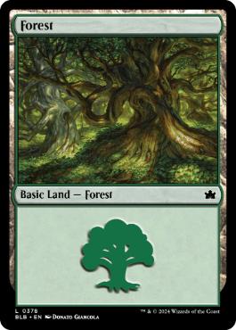 【ENG】【Foil】《森/Forest》(278)[BLB]