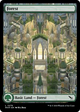 【ENG】■フルアート■《森/Forest》(276)[MKM]