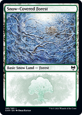 【ENG】《冠雪の森/Snow-Covered Forest》(285)[KHM]
