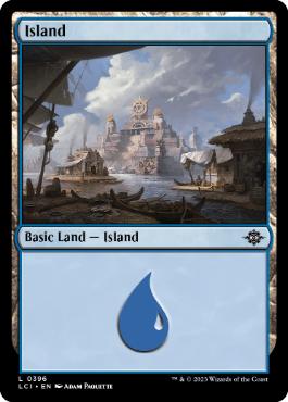 【ENG】【Foil】《島/Island》(396)[LCI]