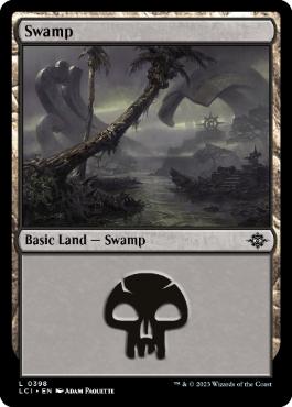【ENG】【Foil】《沼/Swamp》(398)[LCI]
