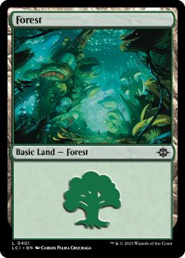 【ENG】【Foil】《森/Forest》(401)[LCI]