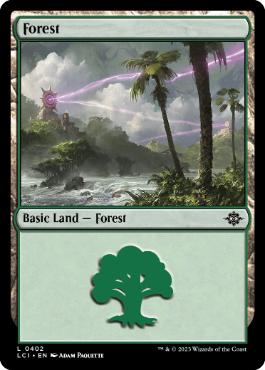 【ENG】【Foil】《森/Forest》(402)[LCI]