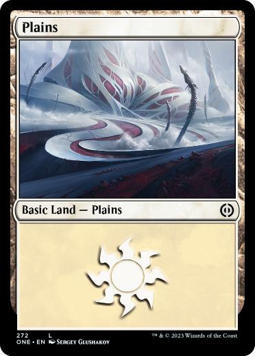 【ENG】【Foil】《平地/Plains》(272)[ONE]