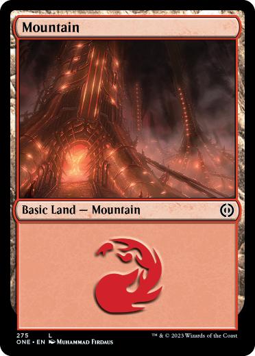 【ENG】【Foil】《山/Mountain》(275)[ONE]